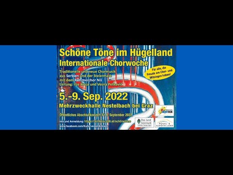 Schöne Töne im Hügelland 2022 - Internationale Chorwoche