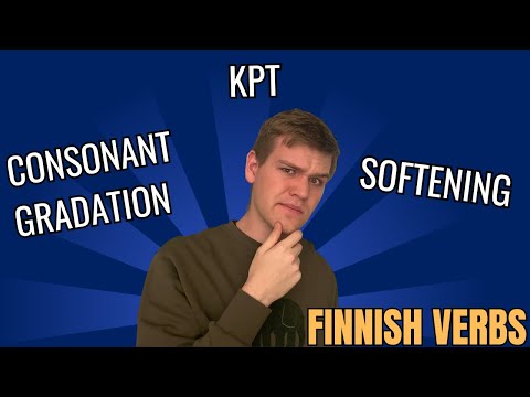 Consonant Gradation / KPT / Softening - For Finnish Verbs