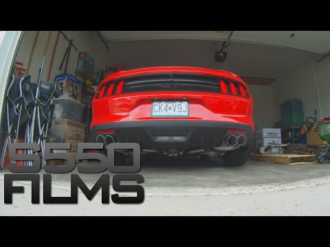 2015 Mustang GT - Roush Quad Tip Axle-back w/ Ford Racing X-Pipe
