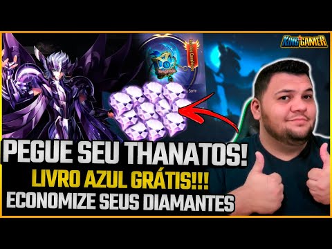 É AGORA! PEGUE SEU THANATOS + ECONOMIZE SEUS DIAMANTES E OUTRAS RECOMPENSAS / SAINT SEIYA AWAKENING