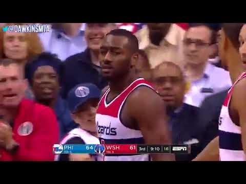 John Wall Full Highlights 2017.10.18 vs 76ers - 28 Pts,8 Assists, 2 Blks, 2 GOOD!