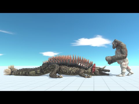 LIZZIERAMPAGE vs UNITS - Animal Revolt Battle Simulator