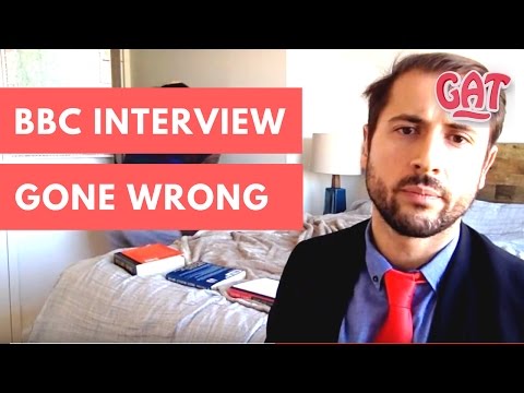 Children interrupt BBC News interview - Parody