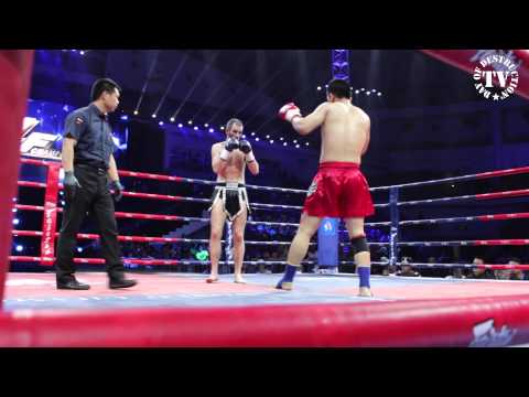 Mark Casserly vs Zhang Xijie - Fight & Interview in China