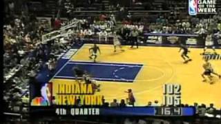 Reggie Miller- 8 points in 9 seconds