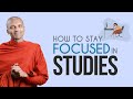 How To Stay Focused In Studies Buddhism In English