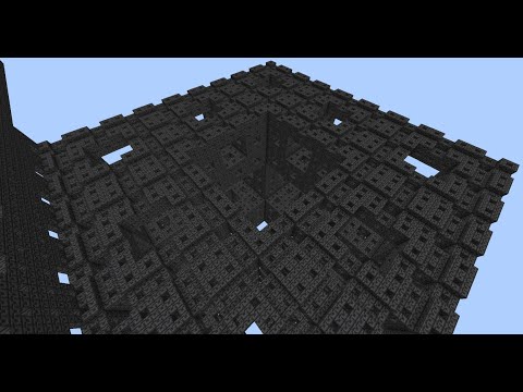 Unbelievable Minecraft Fractal Build in Performium Wild SMP