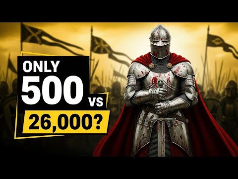 How King Baldwin DESTROYED Saladin with just 500 Knights