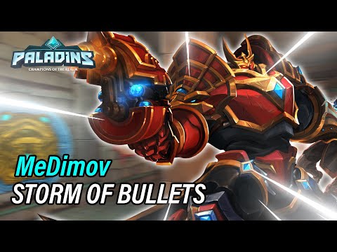MeDimov Khan Pro Competitive l MASTER l STORM OF BULLETS l PALADINS GAMEPLAY