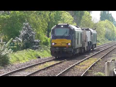 68005/68018 6c52 Heysham - Sellafield flasks, 10th May 2019