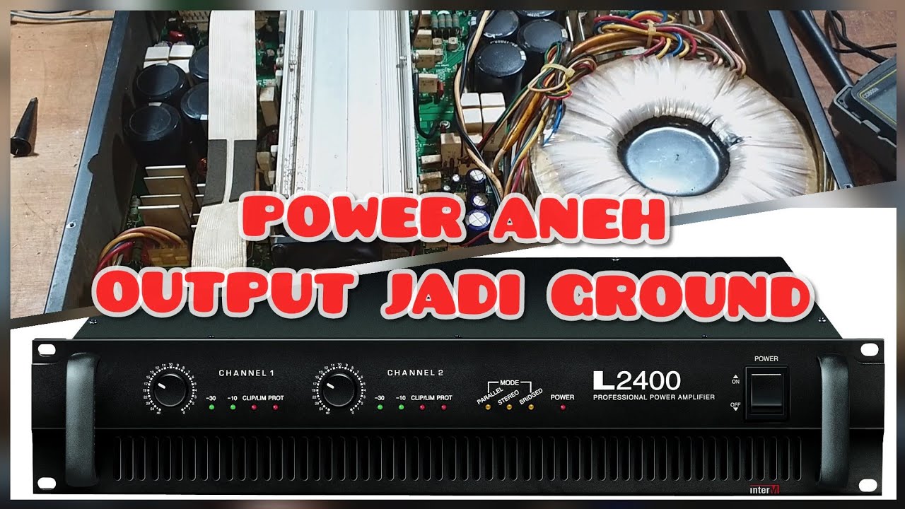 video Cục đẩy công suất Inter-M L-2400 chính hãng 0