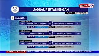 Download lagu 24 JULAI 2021 BERITA TGH HARI – JADUAL PERTANDINGAN mp3