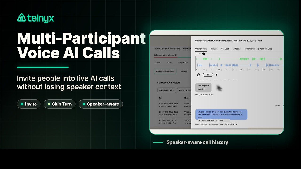 Multi-Participant Voice AI