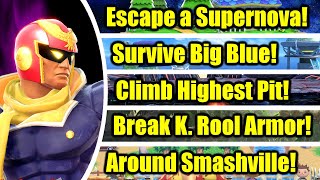 Can Captain Falcon Beat These 30 Challenges in Super Smash Bros. Ultimate?