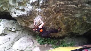 Video thumbnail: Ben's Roof, 7c. Peak District