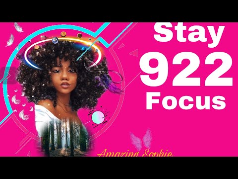 Angel Number 922 (stay Focus)