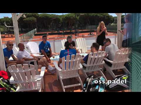 STAGE DE PADEL À BARCELONE pour Richard