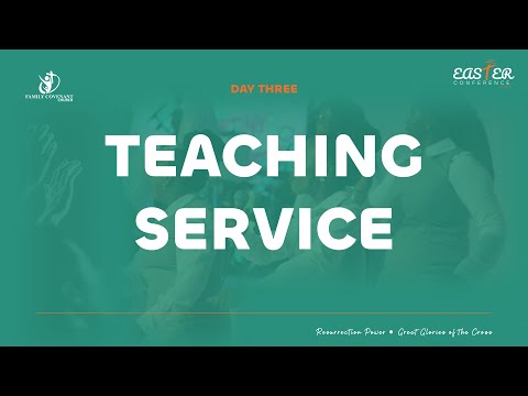 Overseer O Mathe | Teaching Service | Day 3 Afternoon | Easter Conference | 19 April 2025