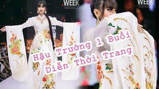 Một Ngày Diễn Thời Trang Cùng Lynk Lee Tại Aquafina Vietnam International Fashion Week