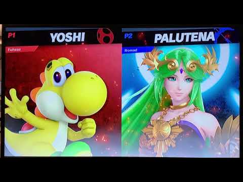 Fuhsaz (Yoshi) vs Nomad (Palutena)