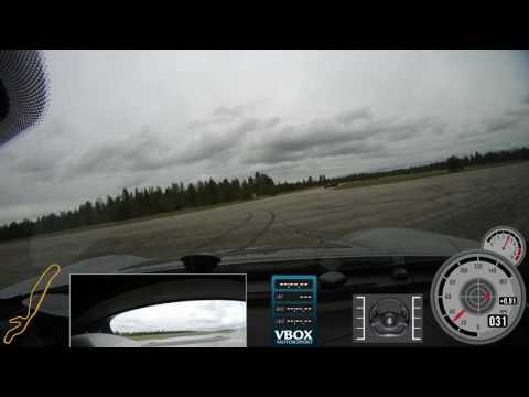 Alfa 4C modded autocross run pulling 1.35 G @ 31mph