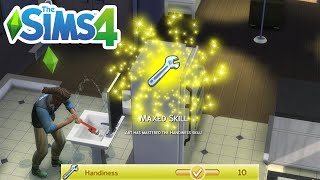 How To Max Handiness Skill Cheat (Level Up Skills Cheats) - The Sims 4