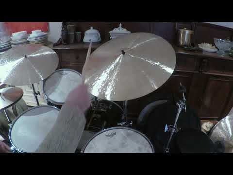 22" 2200g hfb low tension thin jazz ride - BOURGIS HANDMADE CYMBALS