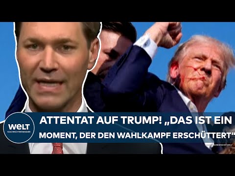 DONALD TRUMP: "Das ist ein Moment, der den Wahlkampf erschüttert!" Nach dem Attentat in Pennsylvania