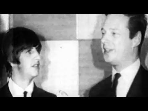 Ringo Starr + Brian Epstein Interviewed In Sydney, Australia - ATN Channel 7 News - 14 June 1964