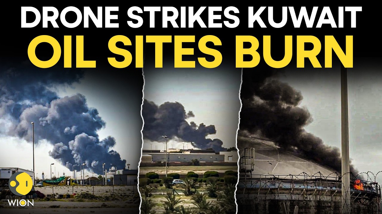 LIVE: Kuwait Under Drone Attack: Power Plants, Oil Sites Hit Amid Iran War | WION LIVE