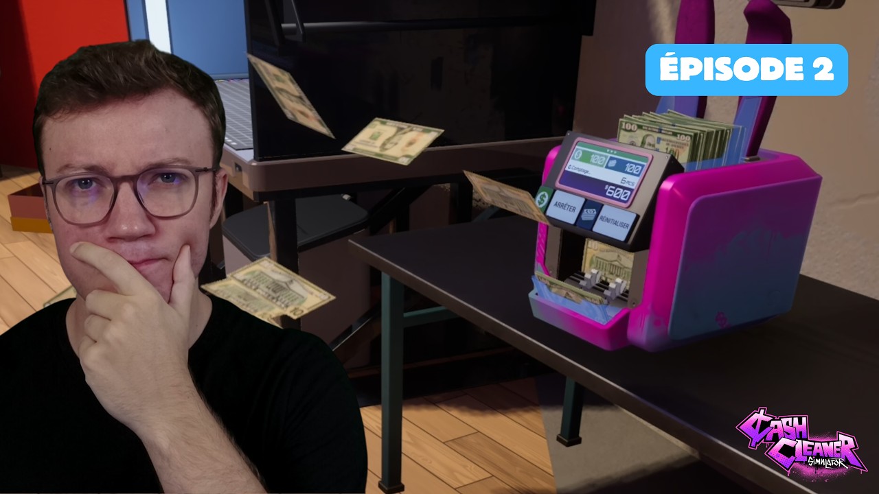 Cash Cleaner Simulator — Cash cleaner simulator : J'investis dans une nouvelle machine de trie ! EP2