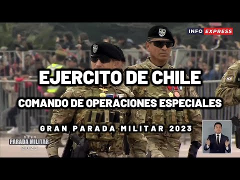 Parada Militar 2023 | Ejército de Chile | Comando de Operaciones Especiales