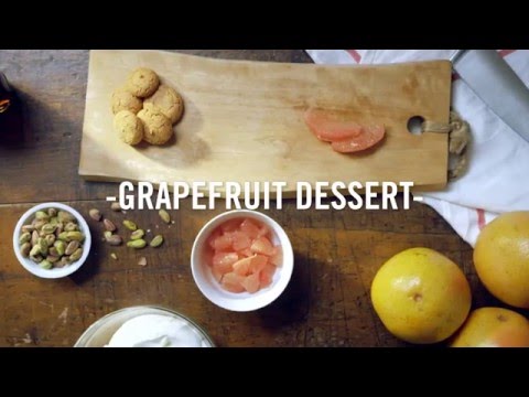 Florida Grapefruit Dessert