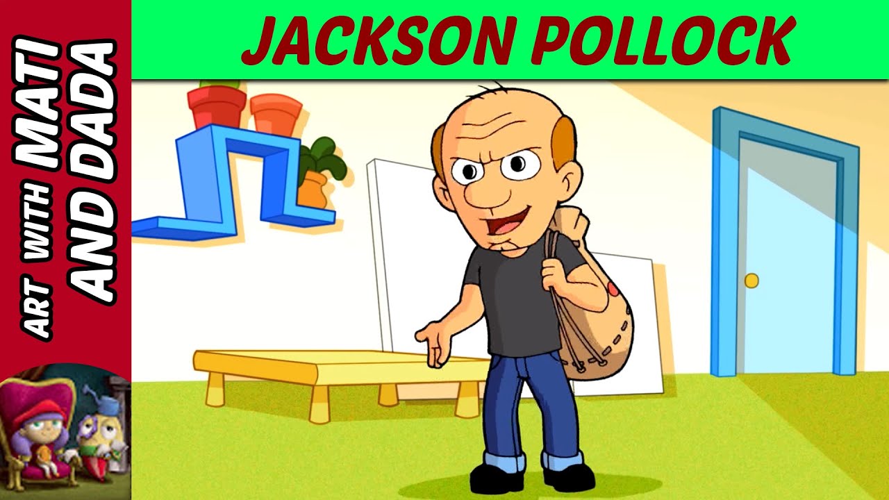Art with Mati and Dada – Jackson Pollock | Kids Animated Short Stories in English