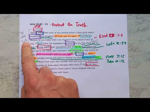 Acts 20:25-31 // Protect the Truth