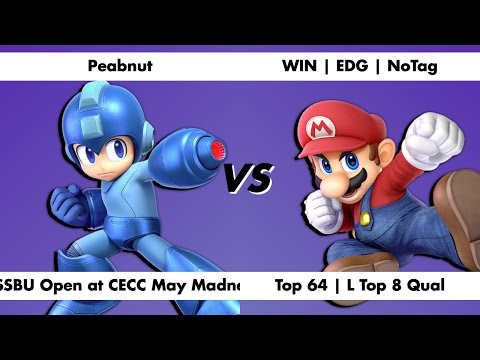 SSBU Open at CECC May Madness 2024 Top 64 | L Top 8 Qual - Peabnut vs WIN | EDG | NoTag