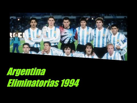 🟣 Paraguay 1 Argentina 3  Eliminatorias 1994
