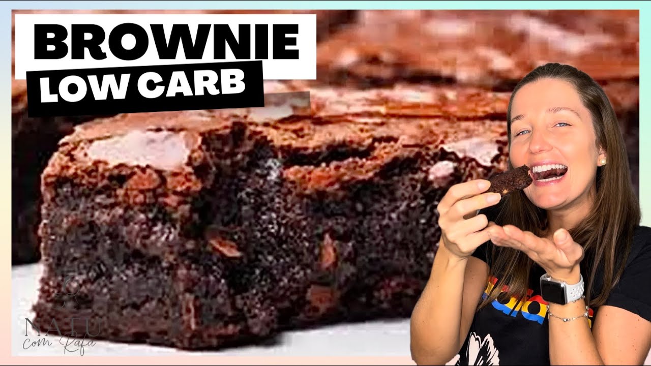 BROWNIE LOW CARB [FIT] ZERO AÇÚCAR ZERO TRIGO E ZERO LACTOSE