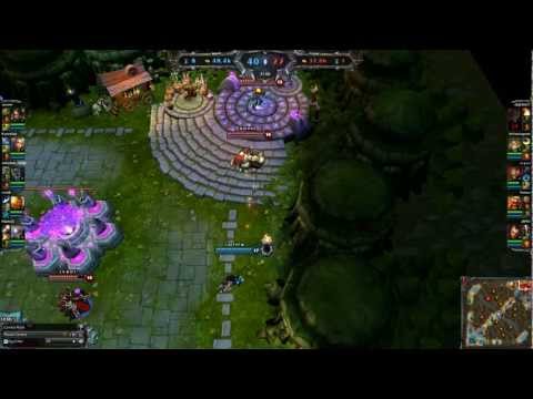 Nidalee spawnkill with only one spear!