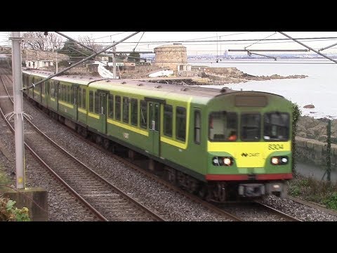 Irish Rail 8300 Class Dart Train Number 8304 - Seapoint, Dublin
