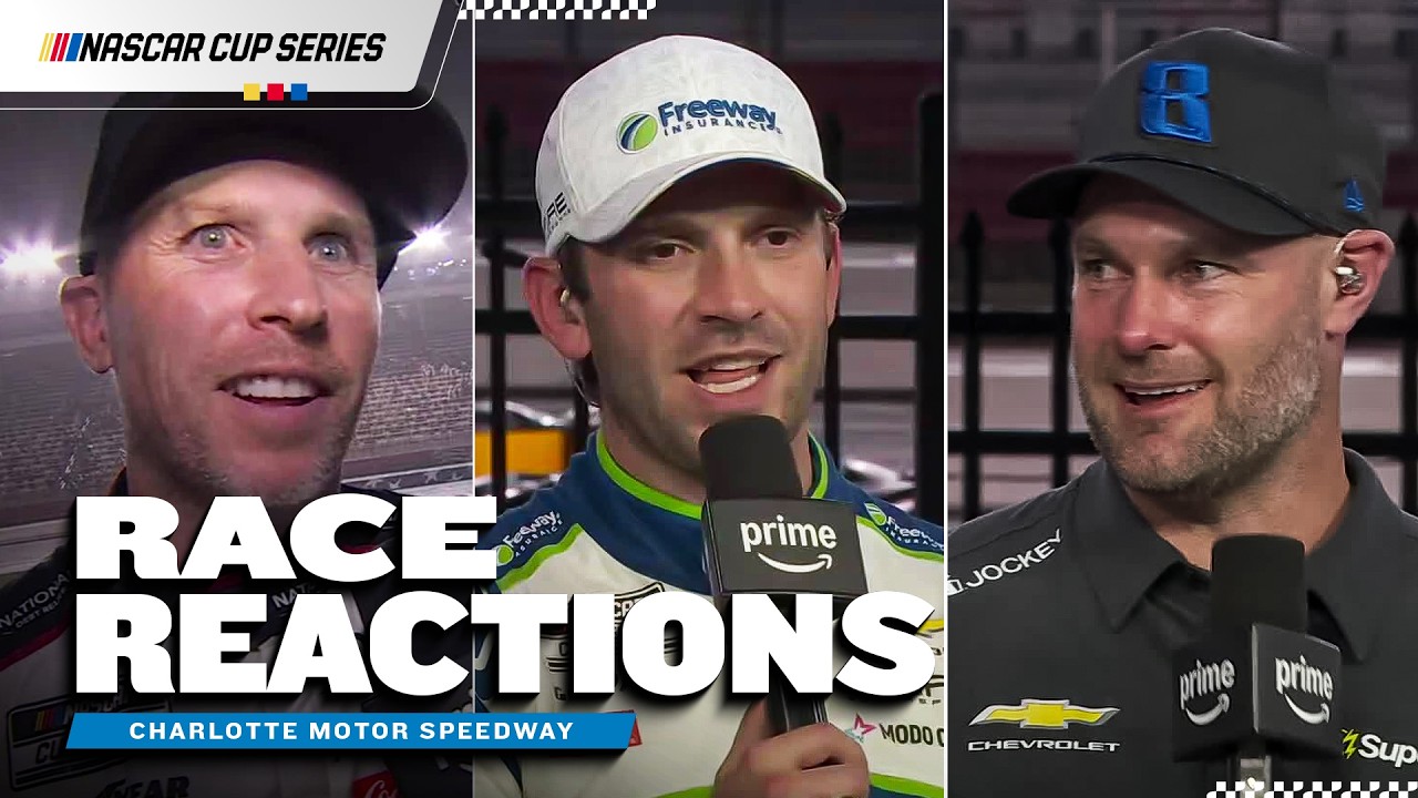 Suarez Wins Rain-Shortened Coca-Cola 600 in Kyle Busch Tribute