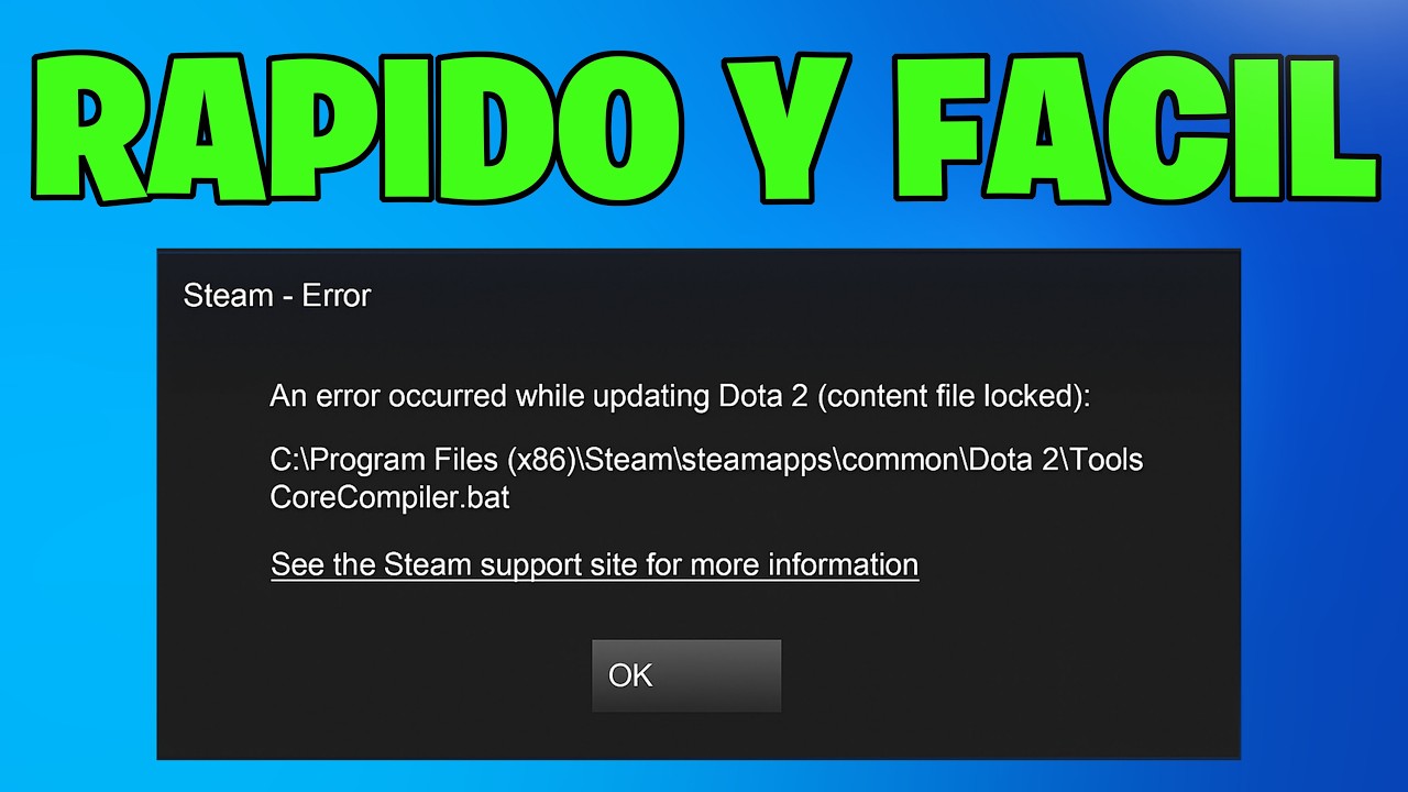 Steam Error “Contenido Bloqueado” – SOLUCIÓN 🎮 (Steam Content Locked Fix PC)