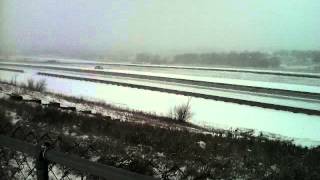DMS Lemons Car Practice in the Snow