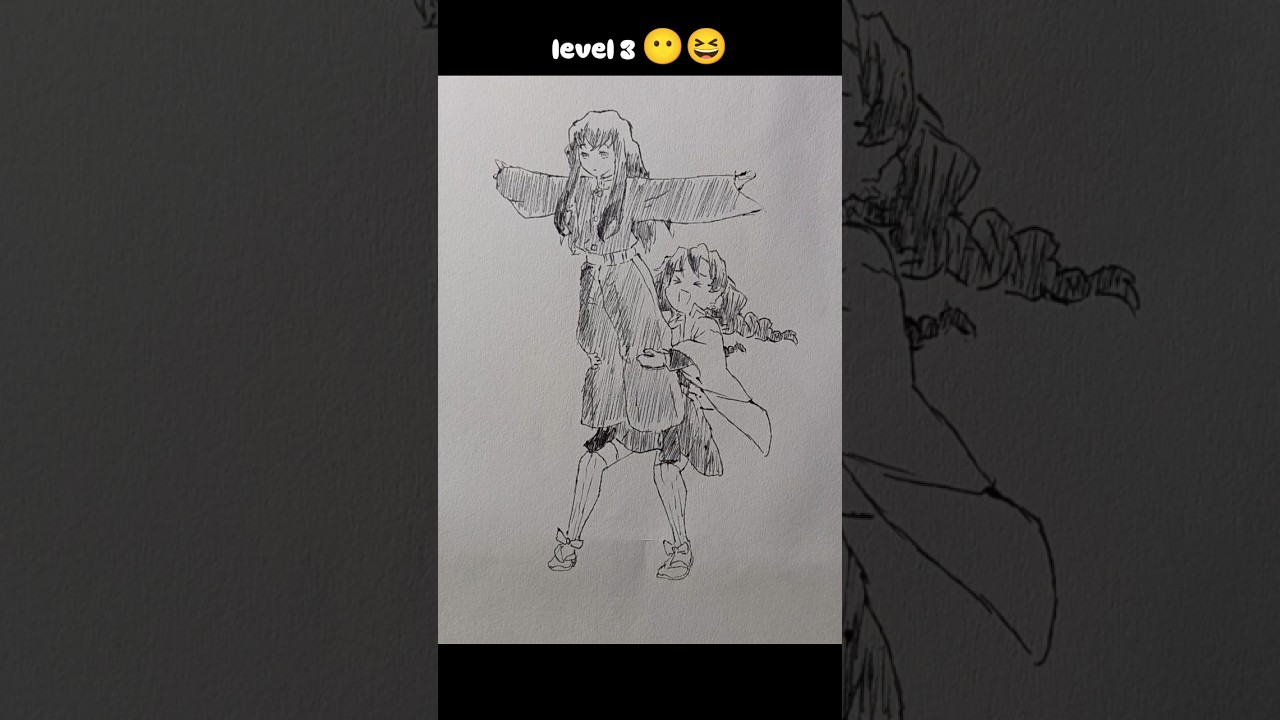 Drawing Muichiro 💓 mitsuri indifferent level #描き方 #鬼滅の刃 #時透無一郎#時透有一郎#アニメ#お絵描き