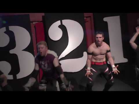 Steve West & Sage vs Big Cat Scott Henson & Kaden Talbain - 3-2-1 BATTLE! - 10/06/2017