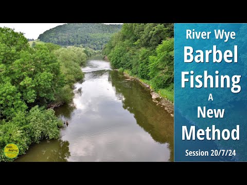 Barbel Fishing - EPIC Method For Day Ticket Wye Barbel - Ring The Changes - 20/7/24 (Vid 508)