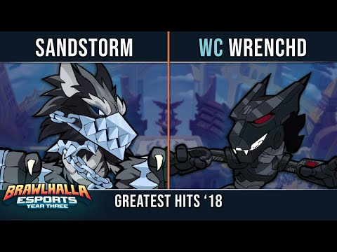 Sandstorm vs wrenchd - Grand Finals - Brawlhalla World Championship 2018 1v1