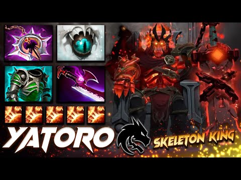 Yatoro Wraith King Skeleton Lord - Dota 2 Pro Gameplay [Watch & Learn]