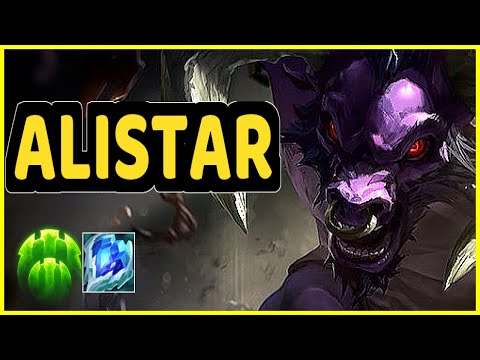 ALISTAR VS LUX SUPPORT GAMEPLAY