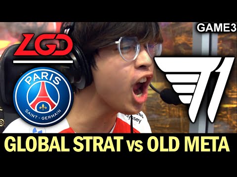 PSG.LGD vs T1 — Old Meta vs Spectre + Storm Global Duo on TI10